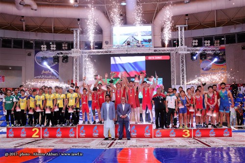 Russia Wins Title in FR Cadets Wrestling Tournament “Yadegar Imam Cup”